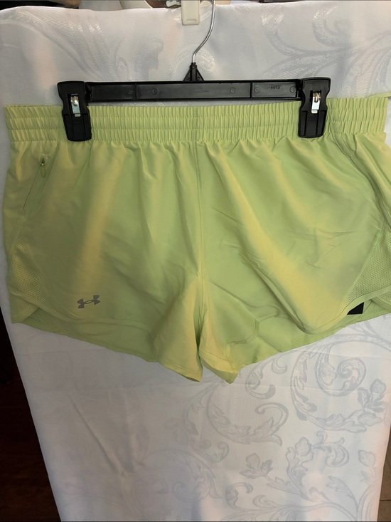 Under Armour Pants - Under Armour Women's Lime Green Running Shorts